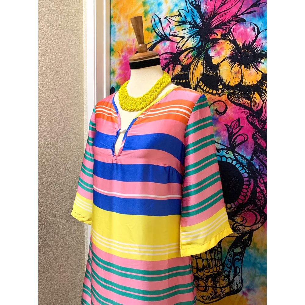 🌈 Amazing modern color block dress - Picture 4 of 11